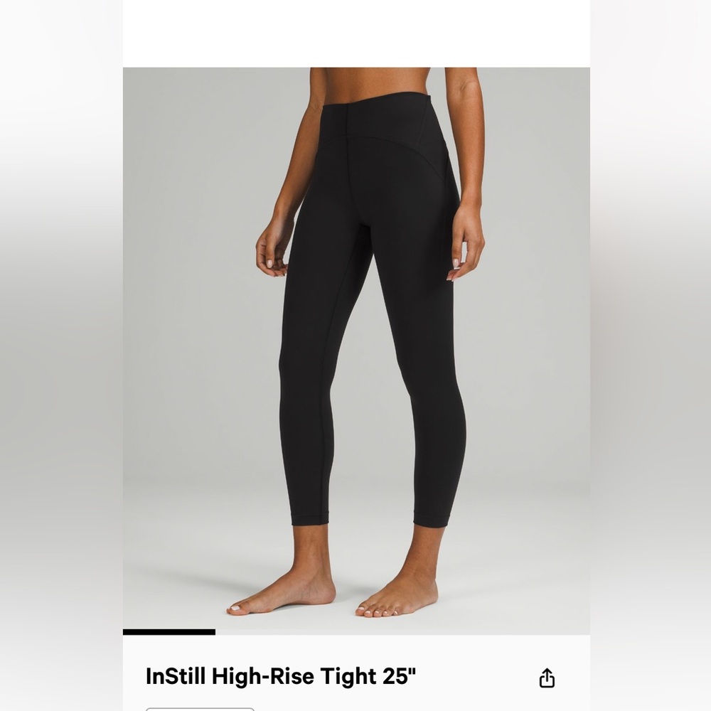 Lululemon InStill High Rise Leggings 25”